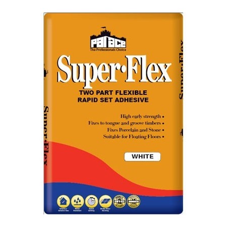 Palace White Single Part SuperFlex S2 Adhesive 20kg Cwmbran