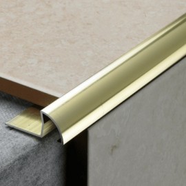 Tile Rite Stainless Steel Effect Metal Tile Edge 12mm