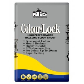 Palace Colour Lock Bright White Grout 3kg