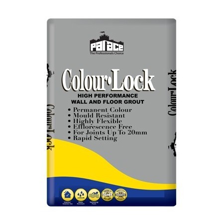 Palace Colour Lock Platinum Grout 3kg