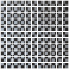 ARGENTO METTALICO MOSAICS SMALL SQUARE30X30CM