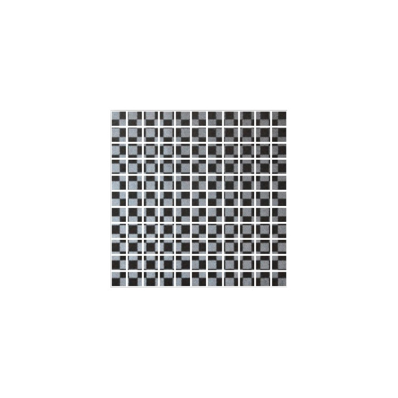 ARGENTO METTALICO MOSAICS SMALL SQUARE30X30CM