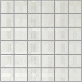 Perla Bianco Semi Polished Porcelain Large Square Mosaics 30x30 Perla Bianco Polished Porcelain Large Square Mosaics 30x30cm