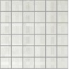 Perla Bianco Polished Porcelain Large Square Mosaics 30x30cm