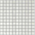 Perla Bianco Semi Polished Porcelain Small Square Mosaics 30x30