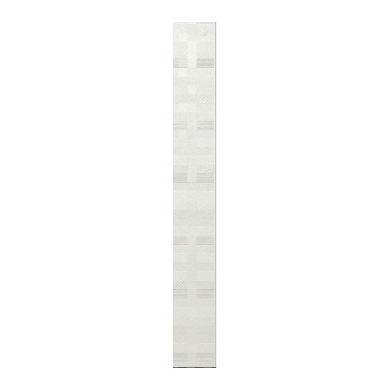 Perla Bianco Polished Porcelain 7.5x60cm