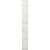Perla Bianco Polished Porcelain 7.5x60cm