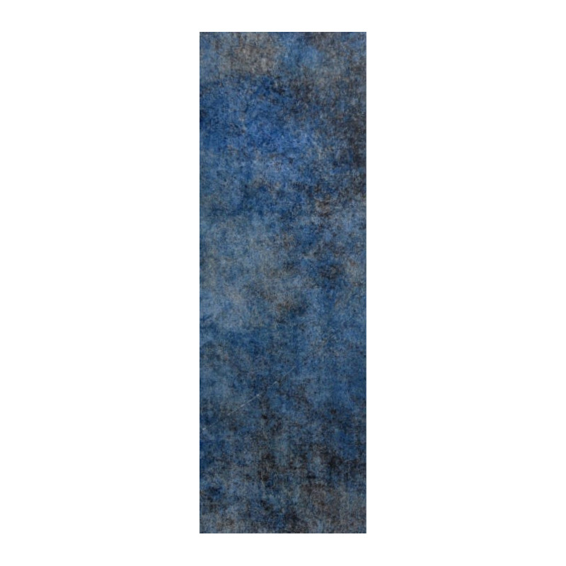 (119p) Ascas Blue Polished Porcelain 20x60 Batch R57 Single