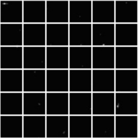 Speckled Super-Black Large-Square Mosaic 30x30