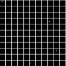 Speckled Super Black Polished M  Small Square 30x30 Speckled Super Black Polished Porcelain Mosaic 30x30cm