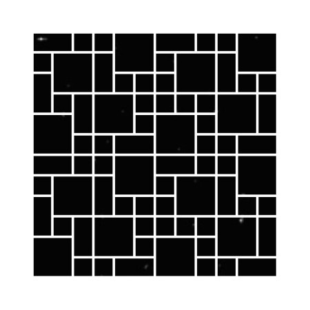 Speckled Super Black Polished Porcelain Mosaic 30x30cm