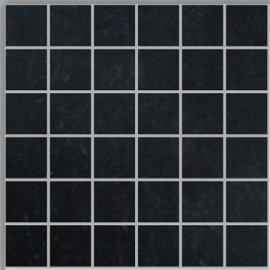 Preto Slate Large Square Mosaic 30x30 Preto Slate