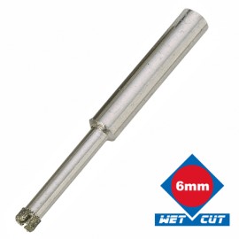 Tile Rite 6mm Wet Cut Diamond Tipped Porcelain Drill Bit