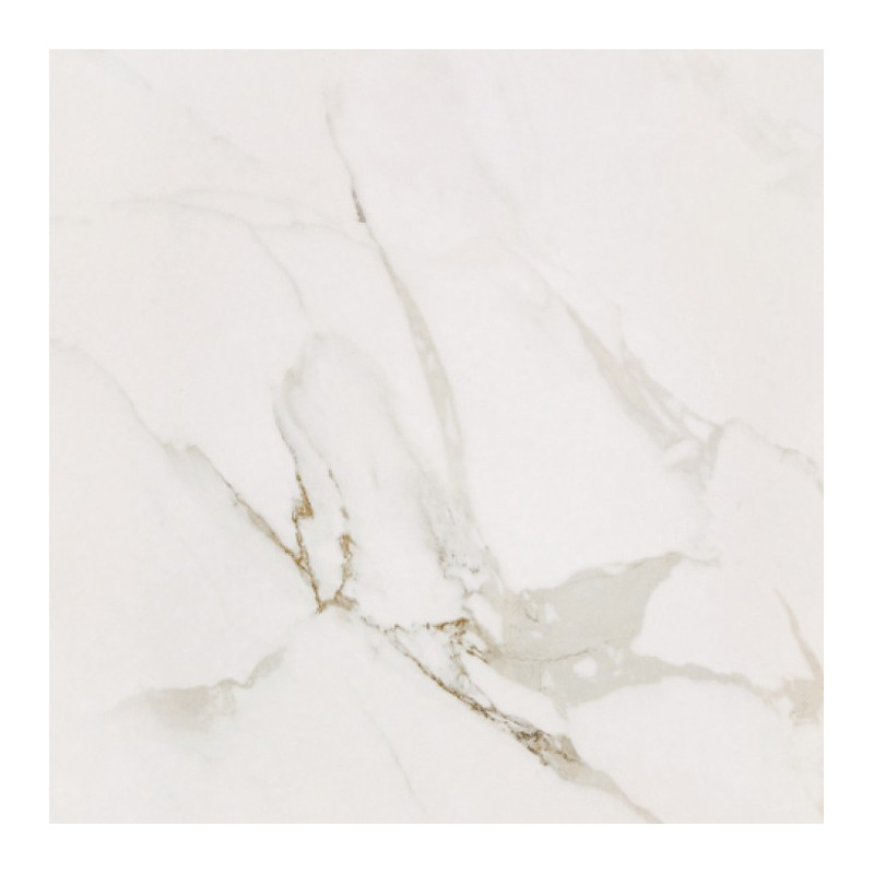 (115p) Statuario polished porcelain 60x60 Sold Singularly