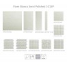 FIORE BIANCO MOSAICS LARGE SQUARE 30X30CM