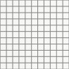 Matt Super White Small Square Mosaic