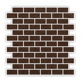 ST Juan Polished Porcelain Brick Mosaic 30x30 ST Juan/Polished Mosaic 111P 30x30