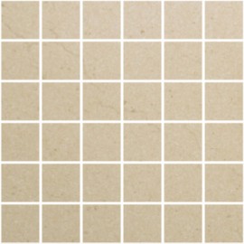 Crema Marfil Polished Porcelain Mosaics Large Square 30x30