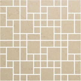 CREMA MARFIL MOSAICS RANDOM 30X30CM