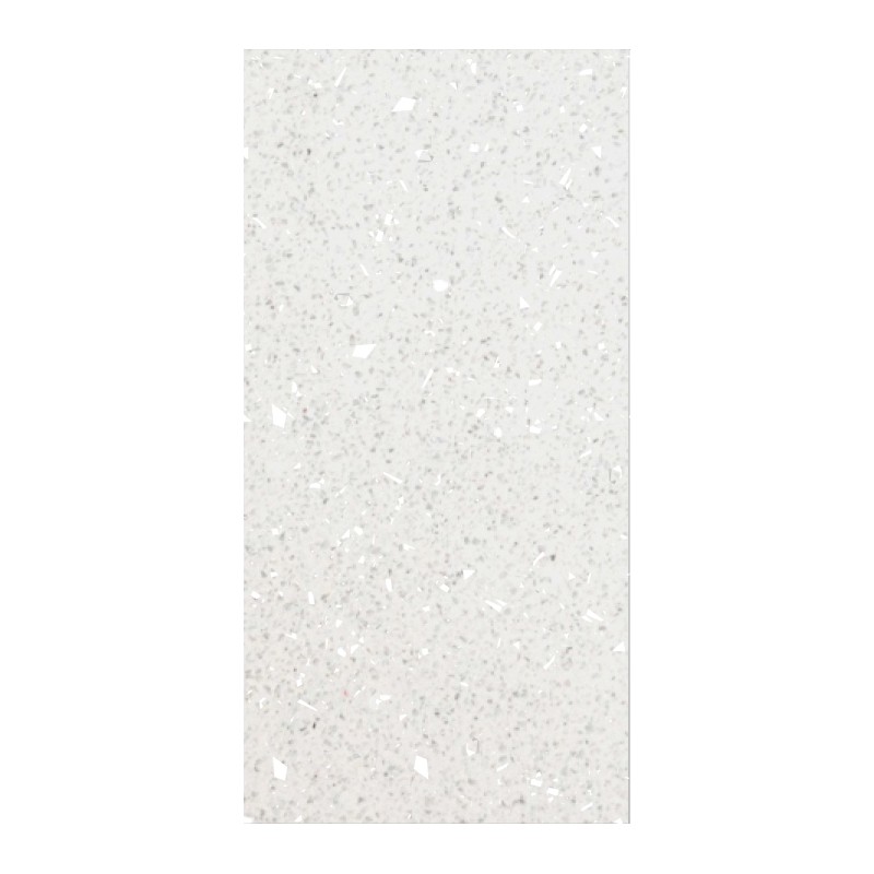 Off White Mirror Fleck Quartz 30x60cm