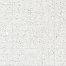 Off- White Mirror Fleck Quartz Mosaics Small Square