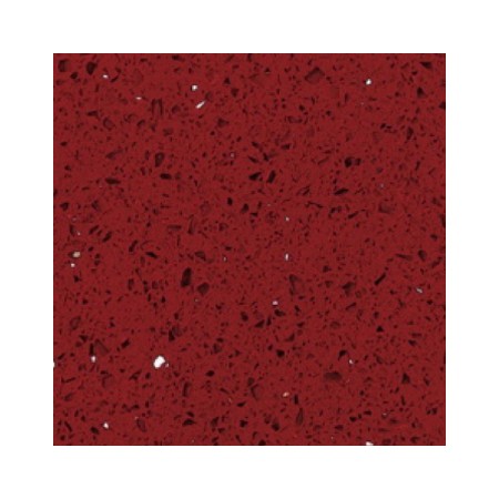 Ruby Red Mirror Fleck Quartz 30x30