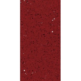 Ruby Red Mirror Fleck Quartz 30x60cm