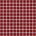 Ruby Red Mirror Fleck Quartz Mosaics Small Square