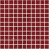 Ruby Red Mirror Fleck Quartz Mosaics Small Square