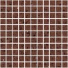 Brown  Mirror Fleck Quartz Mosaics Small Square