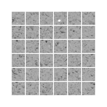 Grey Mirror Fleck Quartz Mosaics Large Square