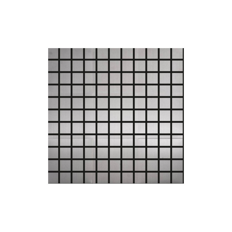 Brushed Stainless Steel Mosaic