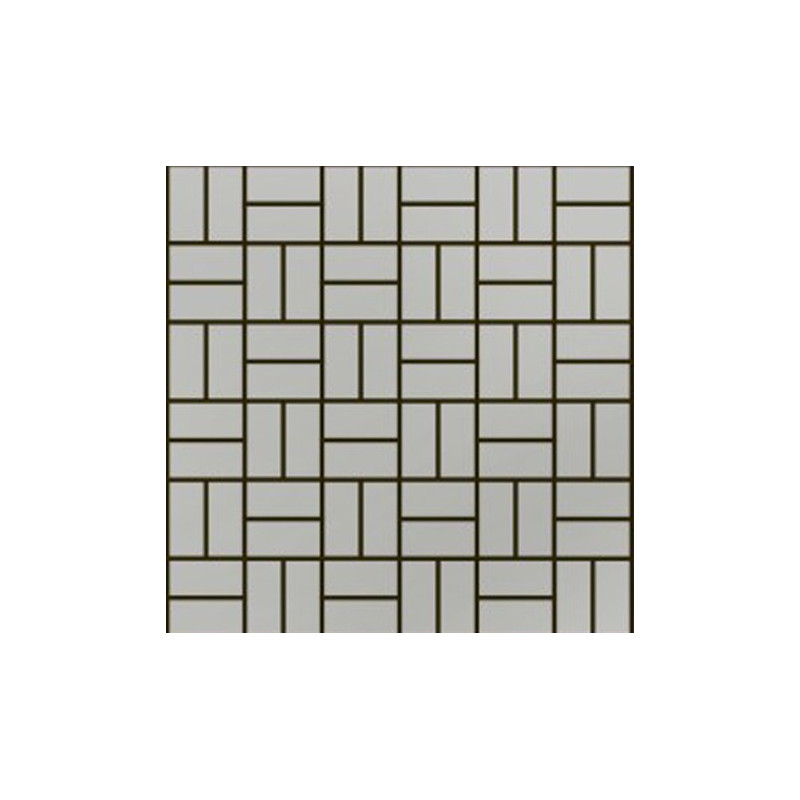 Brushed Stainless Steel Mosaic