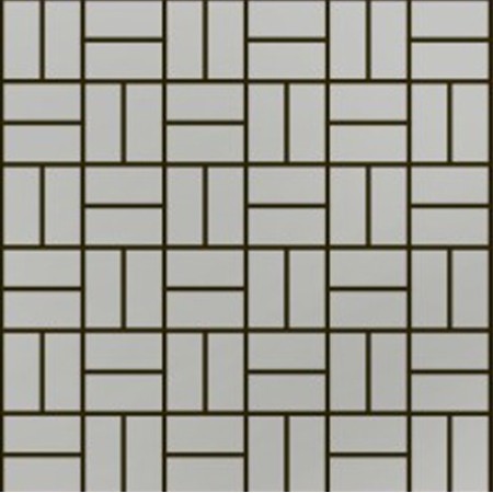 (OHSS-M-TM) Brushed Stainless Steel Mosaic