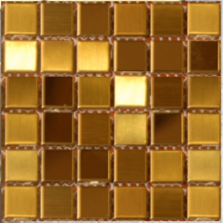 Gold Stainless Steel Mosaic