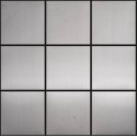 (OHSS-10X10P) Polished 10x10cm Stainless Steel Mosaics