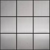 Polished 10x10cm Stainless Steel Mosaics