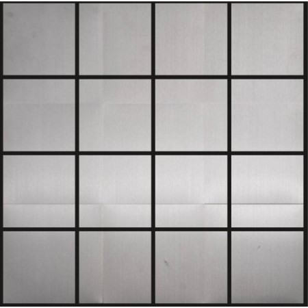 (OHSS-7.5X7.5P) Polished Stainless Steel Mosaic