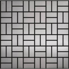 Polished Stainless Steel Mosaic