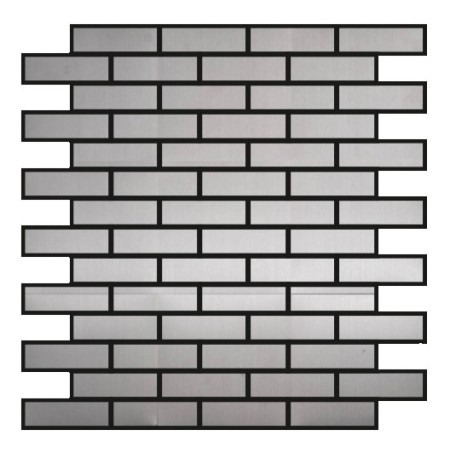 (OHSS-2064P) Polished Steel Mosaic Brick 10mm