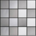 (OHSS-7.5X7.5B) Blended Stainless Steel Mosaic