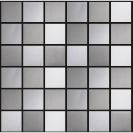 Blended Stainless Steel Mosaic 