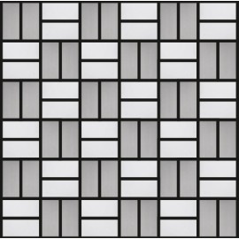 (OHSS-TB) Blended Stainless Steel Mosaic 