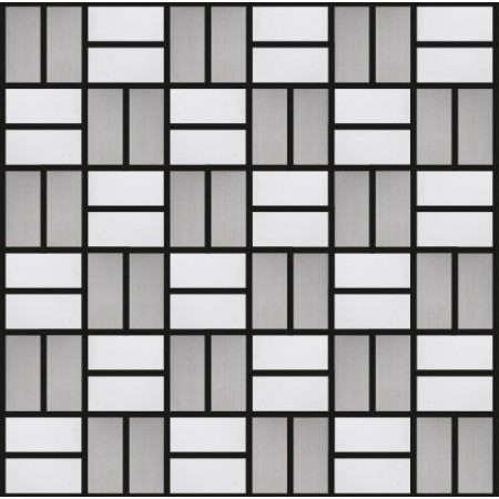 (OHSS-TB) Blended Stainless Steel Mosaic 