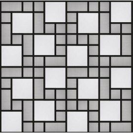 Blended Stainless Steel Mosaic Random