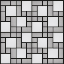 Blended Stainless Steel Mosaic Random