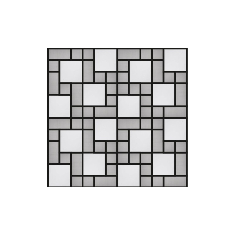Blended Stainless Steel Mosaic Random