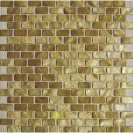 Green Shell Mosaic Rectangular 