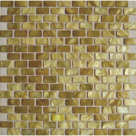 (OHSH-01R) Green Shell Mosaic Rectangular