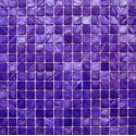 Purple Small Square Shell Mosaic 32.5x32.5cm